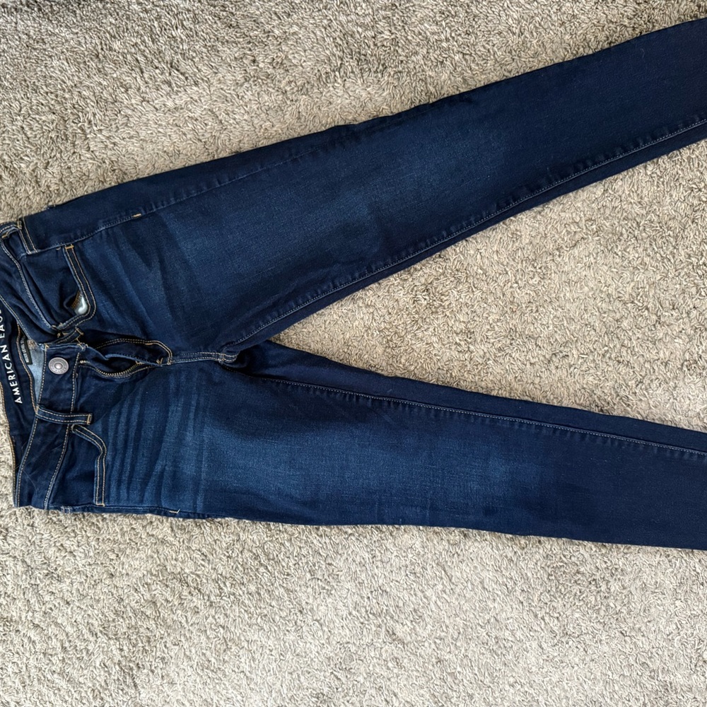 American Eagle Outfitters Blue Skinny Jeans